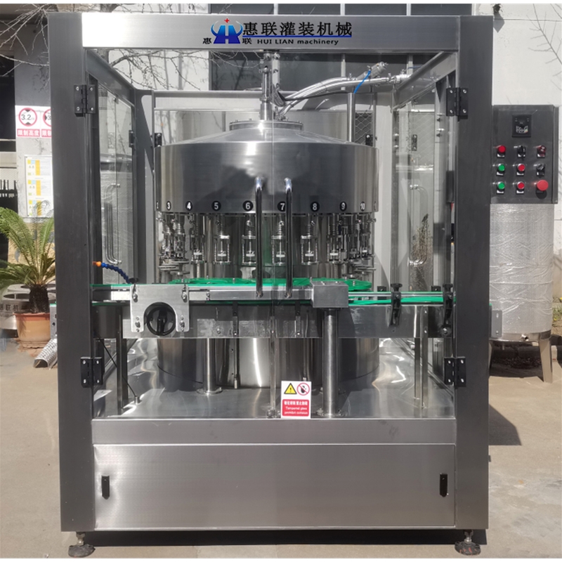 24头负压式果酒口服液黄酒灌装机